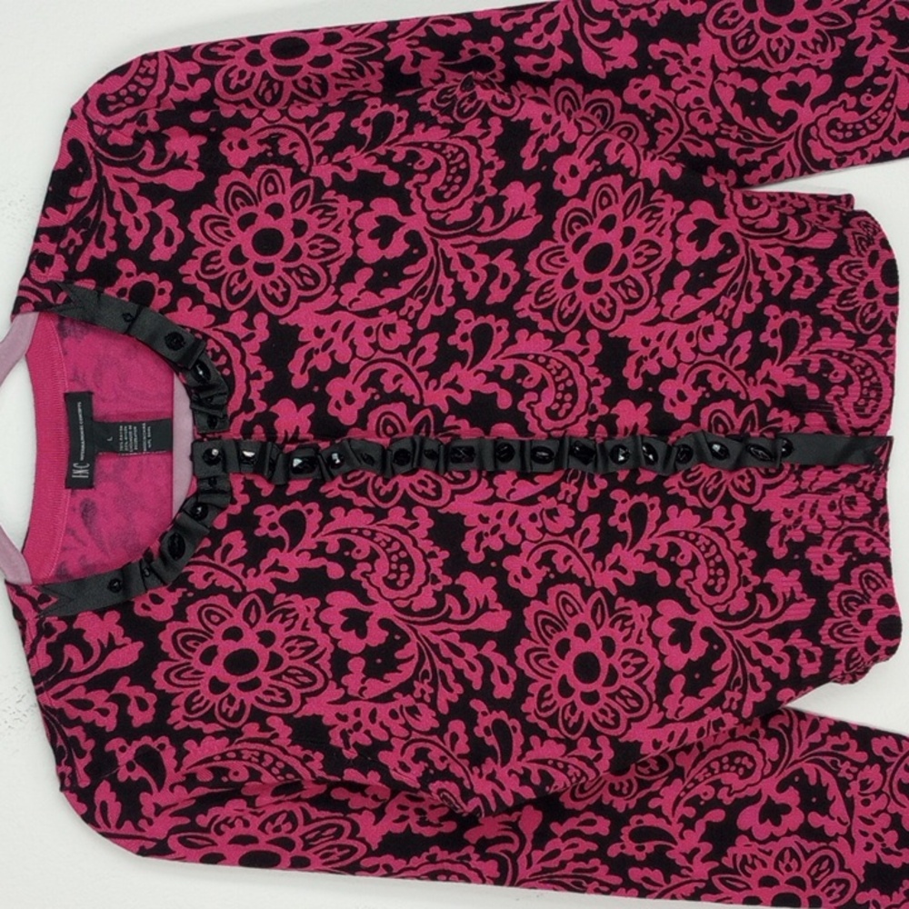 I.N.C. International Concepts Cropped Cardigan Size Large - Picture 2 of 7